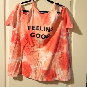 Torrid women's cold shoulder top